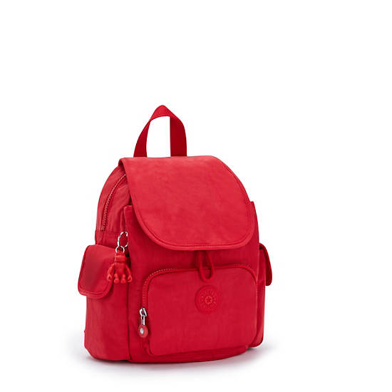 Kipling City Pack Mini Ryggsäck Röda | SE 1728SG